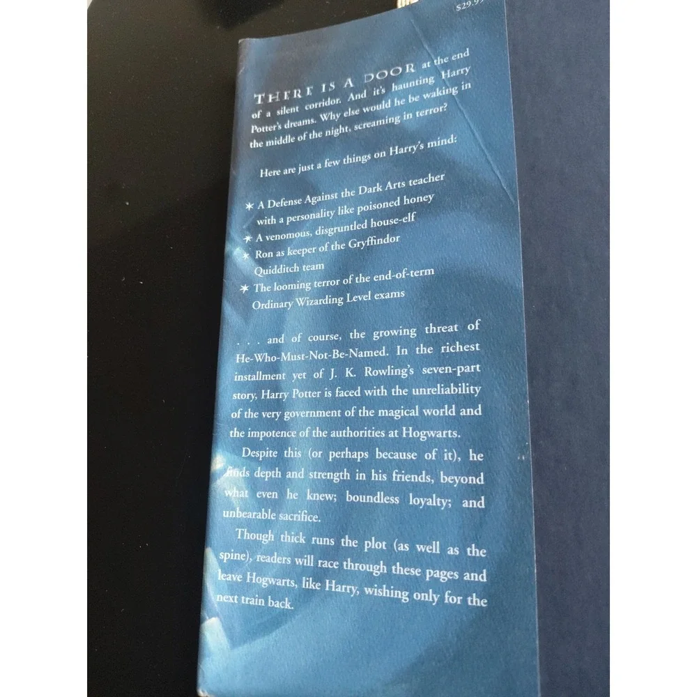 Vtg Harry Potter Order Phoenix JK Rowling Hardback Dust Jacket 1st Edition 2003